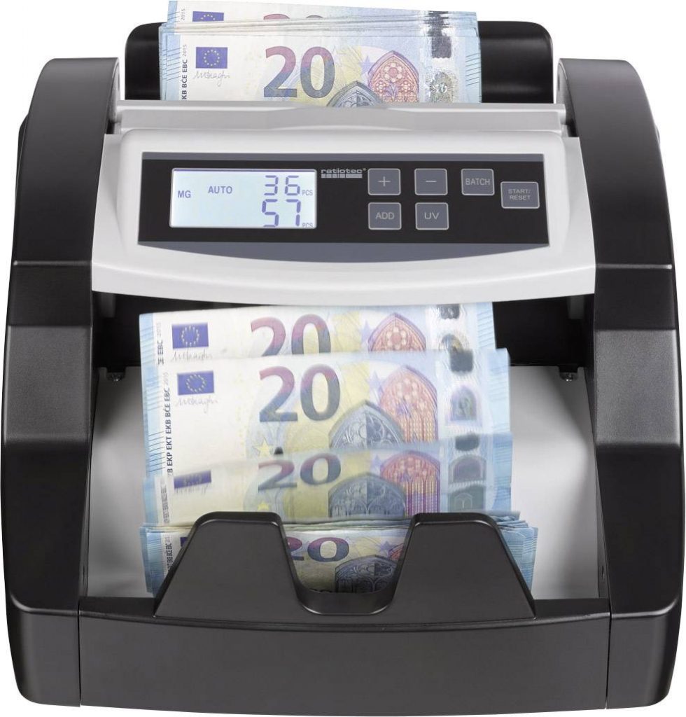 compteuse de billets avec detecteur de faux billets