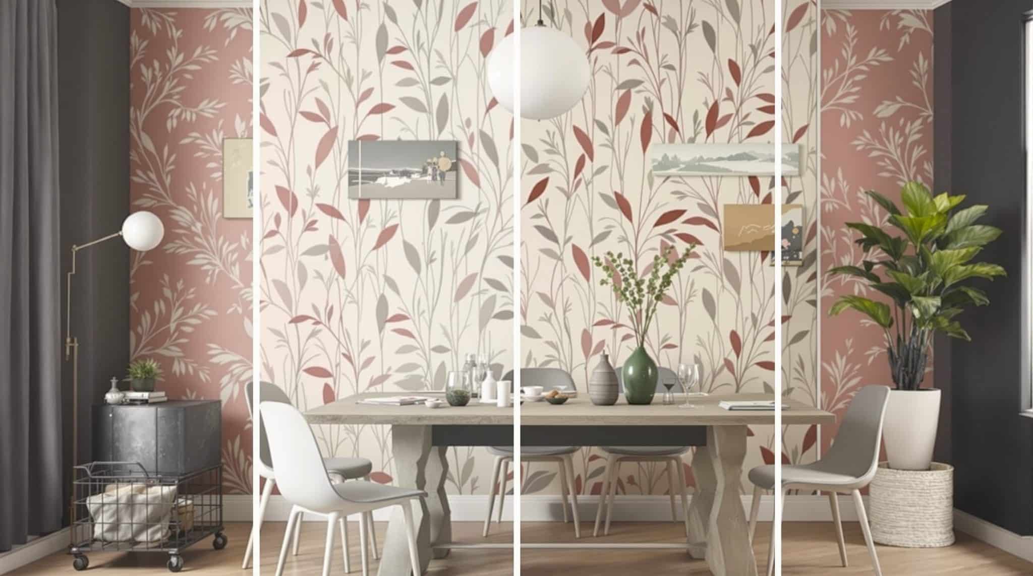 7 modèles de papier peint tendance pour votre salon et salle à manger