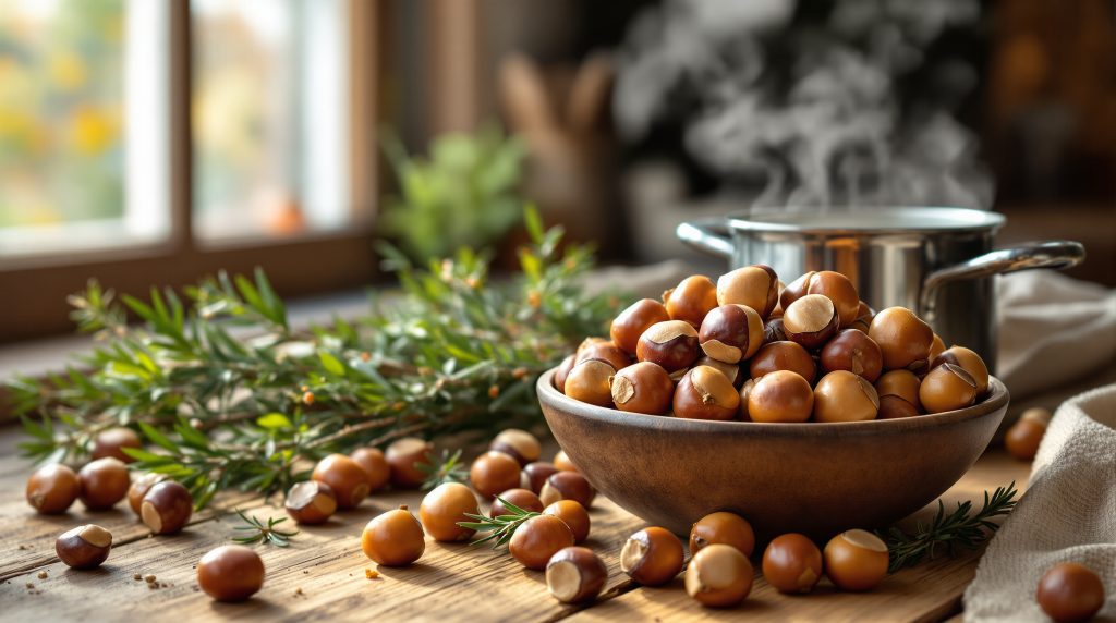 Châtaignes sèches recette : Découvrez des idées savoureuses pour les cuisiner facilement !