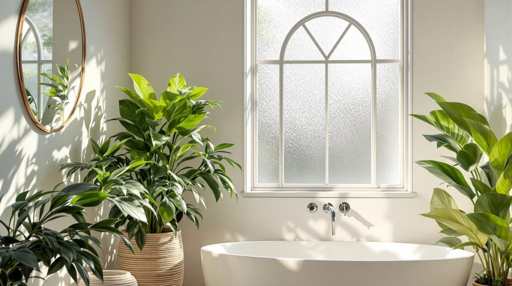 Fenetre opaque pour salle de bain : Découvrez les meilleures options pour préserver votre intimité et décorer votre espace!