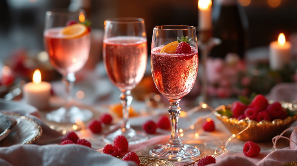 Soupe de champagne cointreau framboise : Découvrez cette recette raffinée pour vos soirées festives !